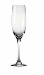 DARTINGTON CRYSTAL CHATEAUNEUF VINTAGE FLUTE GLASS